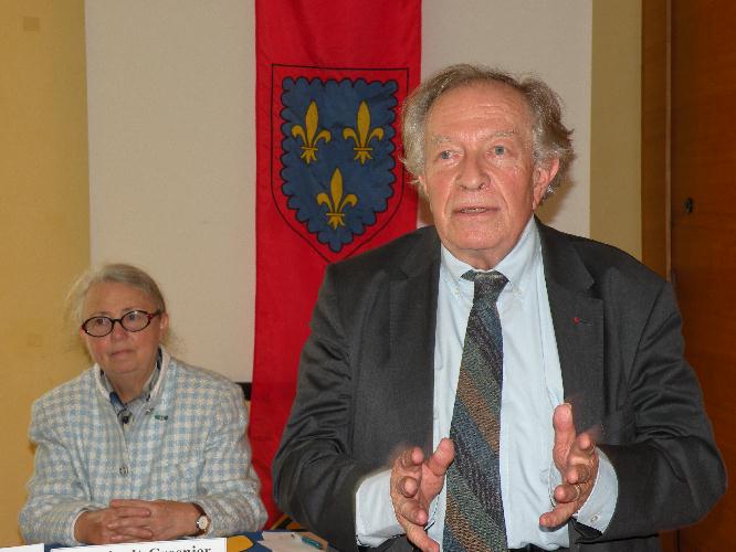Michel Fardeau, laurat 2016 du prix de l'Acadmie du Berry.