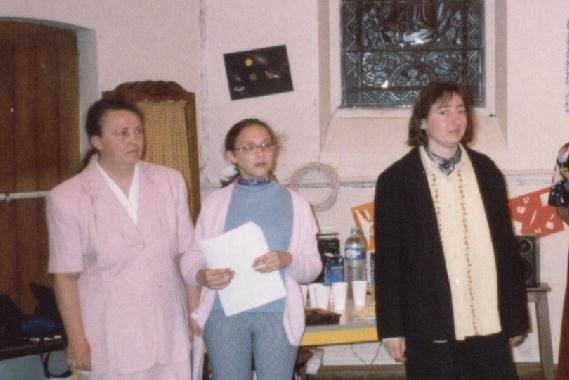 Catherine RAULT-CROSNIER, Claire CROSNIER et Patricia PACQUETEAU, le 30 mai 1998