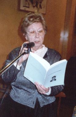 Valentine MAGVE au Banquet de la posie de Tours, le 24 mars 2001.