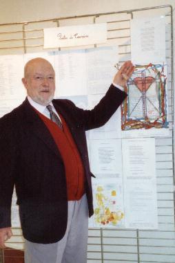 Jean-Jacques ARVERS au Mur de posie de Tours 2001.