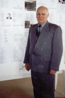 Mieczyslaw SMIALEK au Mur de posie de Tours 2001.