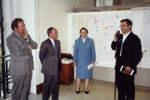 Discours de Monsieur Jean-Pierre TOLOCHARD, maire-adjoint  la culture, lors de l'inauguration du Mur de posie de Tours, le 20 mars 2002