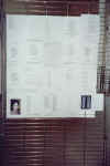 Panneau n 2 des potes franais du prsent expos au "Mur de posie de Tours" 2002.