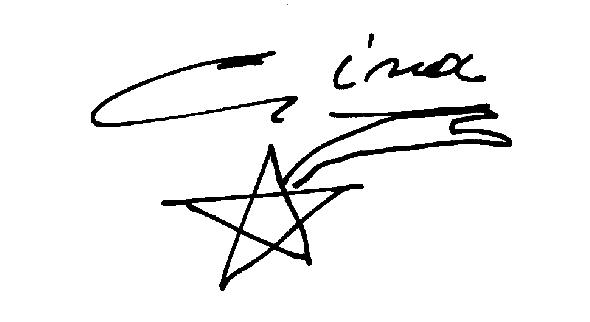 Signature de Gina NOL.