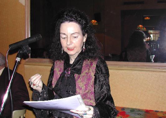 Jacqueline LEMATRE au Banquet de la posie le 16 mars 2003  Tours.