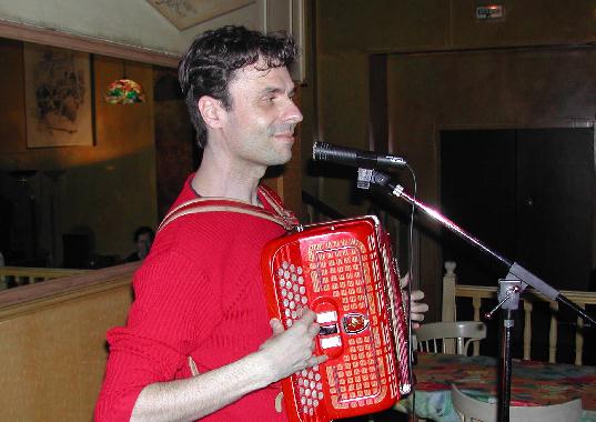 ric POTTIER au Banquet de la posie, le 16 mars 2003  Tours.
