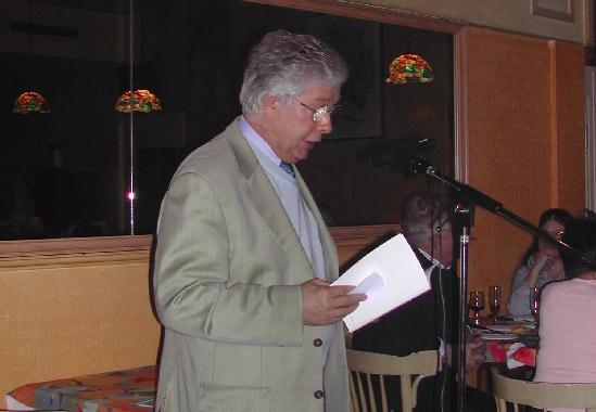Michel MARTIN au Banquet de la posie de Tours, le 14 mars 2004.