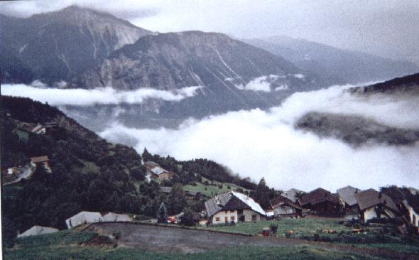 Photographie illustrant le pome LA CABANNE de Solange SCHMITT.