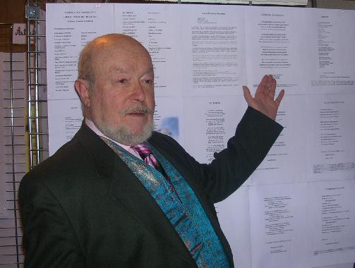 Jean-Jacques ARVERS au Mur de posie de Tours 2006.