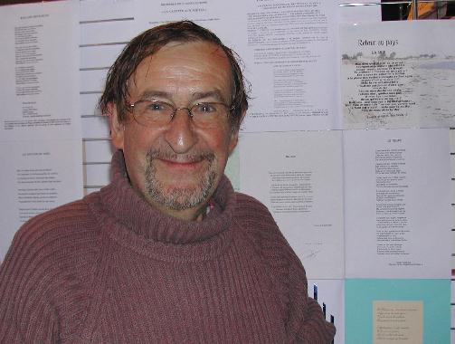 Eugne GALLAND au Mur de posie de Tours 2006.