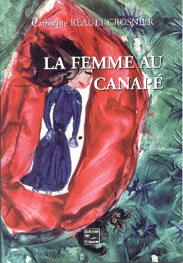 Couverture du livre La femme au canapé de Catherine RÉAULT-CROSNIER.