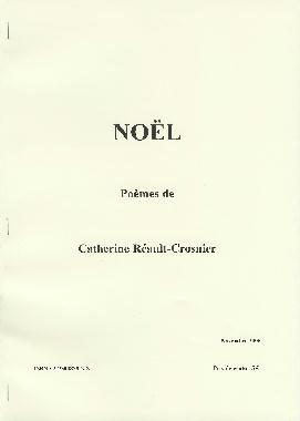 Couverture du livre Nol de Catherine RAULT-CROSNIER.