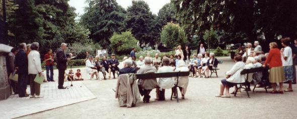 4mes Rencontres littraires au jardin des Prbendes - 6 septembre 2002