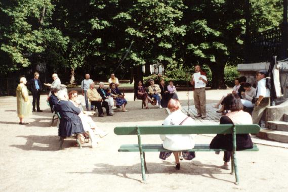 4mes rencontres littraires au jardin des Prbendes de Tours - 2 aot 2002