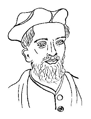 Portrait de Franois RABELAIS par Catherine RAULT-CROSNIER.