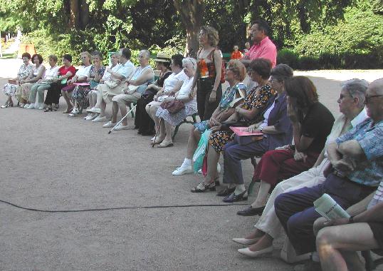 5mes rencontres littraires au jardin des Prbendes de Tours - 1er aot 2003