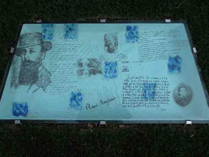 Monument  Ren Boylesve dans la jardin Ren Boylesve  Tours - Photographie prise par Rgis Crosnier le 29 septembre 2009.